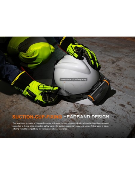 Linterna frontal Fénix WH35RE Intrínsecamente segura - 280 lúmenes