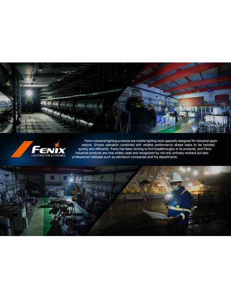 Linterna frontal Fénix WH35RE Intrínsecamente segura - 280 lúmenes