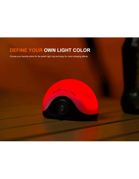 Linterna camping Fenix CL20R V.0 Color negro - 300 lúmenes