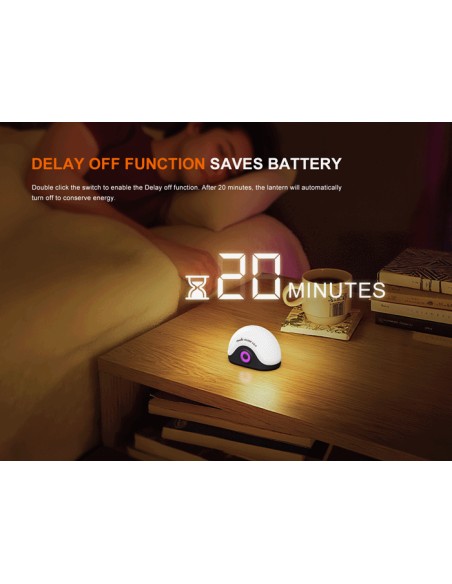 Linterna camping Fenix CL20R V.0 Color negro - 300 lúmenes