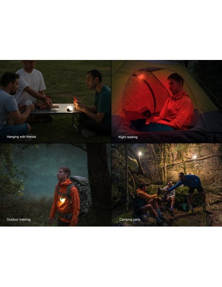 Linterna camping Fenix CL20R V.0 Color verde - 300 lúmenes