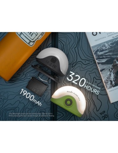 Linterna camping Fenix CL20R V.0 Color verde - 300 lúmenes