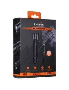 NUEVO Pack Linternas Fenix TK20R V2.0 + T5 (Negro)