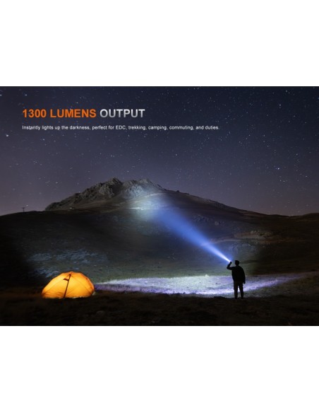 Fenix PD26R ACE - 1300 lúmenes - Linterna táctica EDC