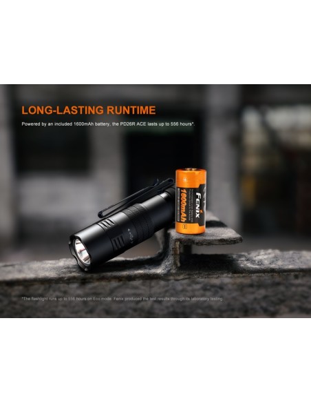 Fenix PD26R ACE - 1300 lúmenes - Linterna táctica EDC