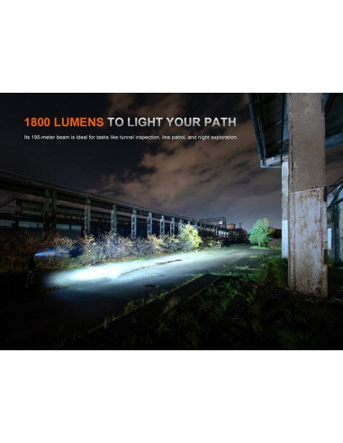 Frontal Fenix HM61R V3.0 - 1800 lúmenes (Luz roja y blanca)