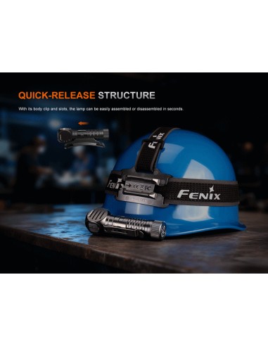 Frontal Fenix HM61R V3.0 - 1800 lúmenes (Luz roja y blanca)