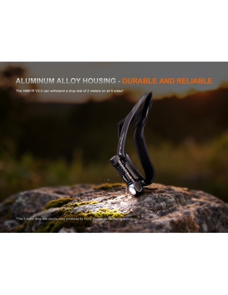 Frontal Fenix HM61R V3.0 - 1800 lúmenes (Luz roja y blanca)