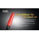 Difusor Rojo Para Linternas Led Fenix PD32, E35-UE