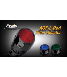 Filtro rojo Para Linternas Led Fénix FD41, RC20 y LD41 REF.AOF-LR 2