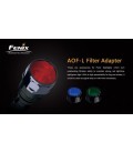Filtro rojo Para Linternas Led Fénix FD41, RC20 y LD41 REF.AOF-LR