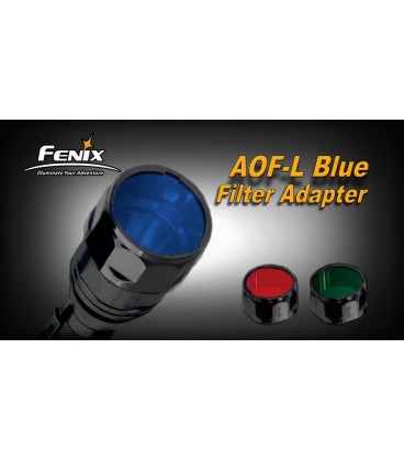 Filtro azul Para Linternas Led Fénix FD41, RC20 y LD41 REF.AOF-LA