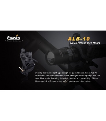 Soporte Para Linterna Manillar Bici Fenix Alb-10