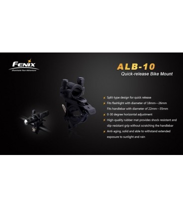 Soporte Para Linterna Manillar Bici Fenix Alb-10