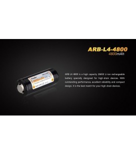Bateria Recargable Fénix Arb-L4-4800 Alta Calidad Ion-Litio