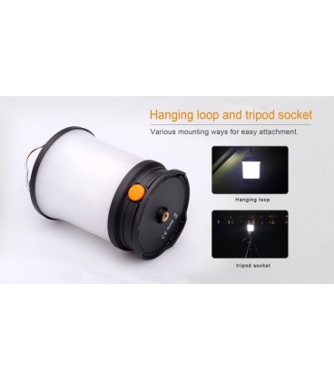 Luz Fénix CL30R 650 lúmenes (3 x 18650 x 6 cr123)