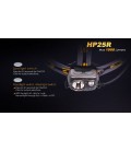 Frontal Fénix HP25R 1000 lúmenes (micro usb recargable-incluye batería 18650)