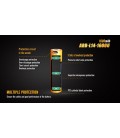 ARB-L14-1600U Batería recargable por micro USB 14500 de 1600 mAh