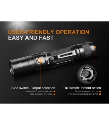 Linterna UC35V2 1000 Lúmenes recargable