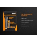 Set de Cargador Fénix más batería Fénix ARB-L18-3500 ()18650 3500 mAh)