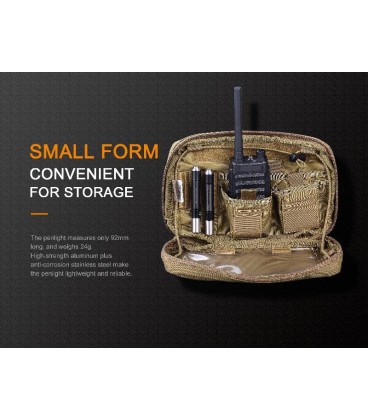 Linterna Fénix LD02V2.0 70 Lúmens blanco y 200 mW Ultravioleta