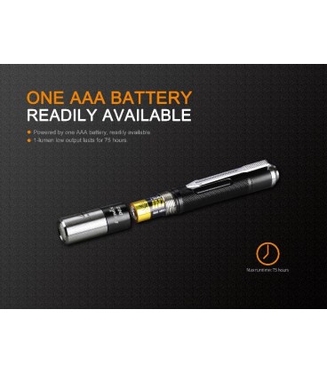 Linterna Fénix LD02V2.0 70 Lúmens blanco y 200 mW Ultravioleta