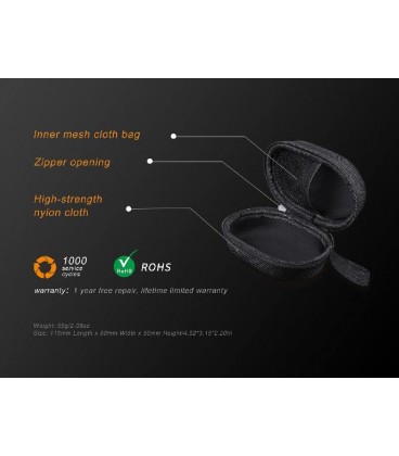 Funda Fenix para guardar frontales y pilas