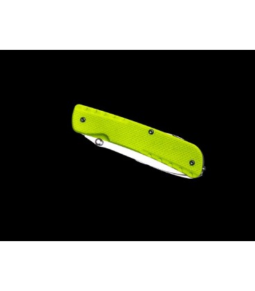 Trekker LD43, es una navaja multi herramientas de rescata que se opera con una sola mano y puede bloquearse la hoja