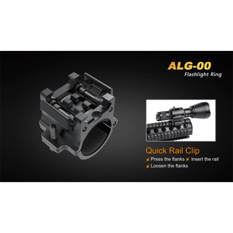 Anillo Ajustable Para Linternas Led Fenix Ref. ALG-00