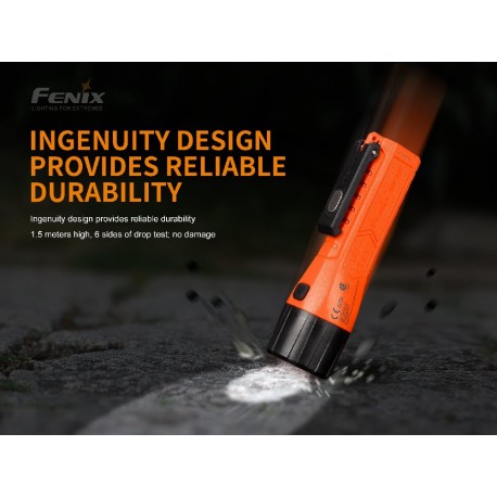 Linterna Led Fénix WF11E Intrínsecamente segura con 200 lúmenes