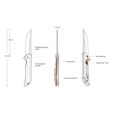 Navaja Ruik M121-TZ tratamiento criogénico