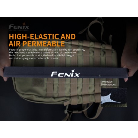 Diadema impermeable y reflectora para el sudor