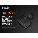 Soporte para montar focos de bici Fenix en casco Bike