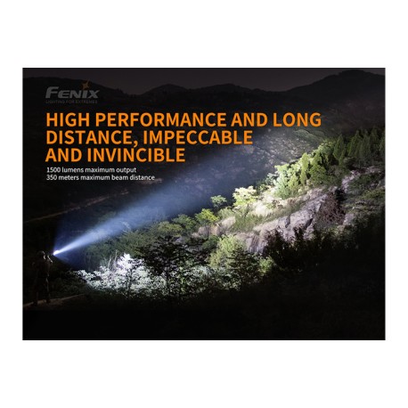 PACKTK26R: Linterna TK26R + Cono tráfico Amarillo AOT-02-A + Funda de cordura