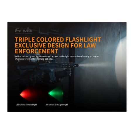 PACKTK26R: Linterna TK26R + Cono tráfico Amarillo AOT-02-A + Funda de cordura