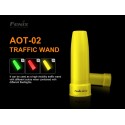 Cono de tráfico amarillo AOT-02-A para TK26R, RC20, TK22-UE, TK22-V2.0, FD41