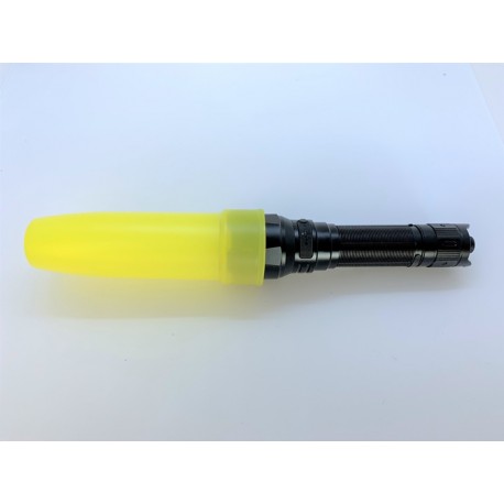 Cono de tráfico amarillo AOT-02-A para TK26R, RC20, TK22-UE, TK22-V2.0, FD41