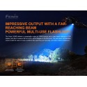 Linterna Fenix LR35R 10000 Lumens (2 baterias 21700 de 4000 mAh incluidas)