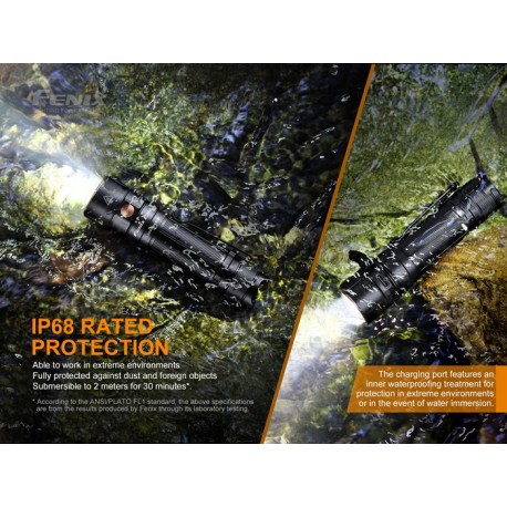 Linterna Fénix E28R 1500 Lúmenes recargable batería incluida