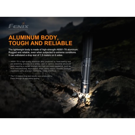 Linterna Fénix E28R 1500 Lúmenes recargable batería incluida