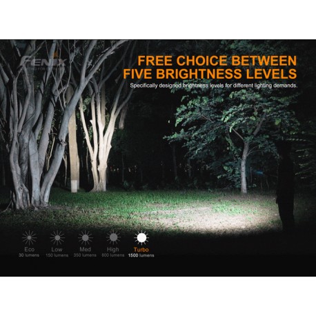 Linterna Fénix E28R 1500 Lúmenes recargable batería incluida