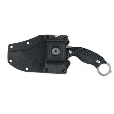 Navaja Ruike F181-B Táctica con Mango Negro + Hoja Lisa