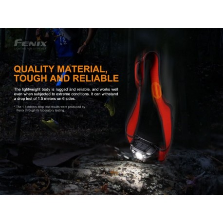 Frontal HL18R-T 500 lumenes para Trailrunning (incluye batería recargable) funciona también con 3xAAA
