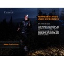 Frontal HL18R-T 500 lumenes para Trailrunning (incluye batería recargable) funciona también con 3xAAA