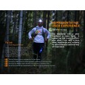 Frontal HL18R-T 500 lumenes para Trailrunning (incluye batería recargable) funciona también con 3xAAA