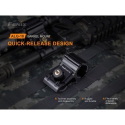 Fénix ALG-18 Soporte Sujeción Linterna a Arma 2