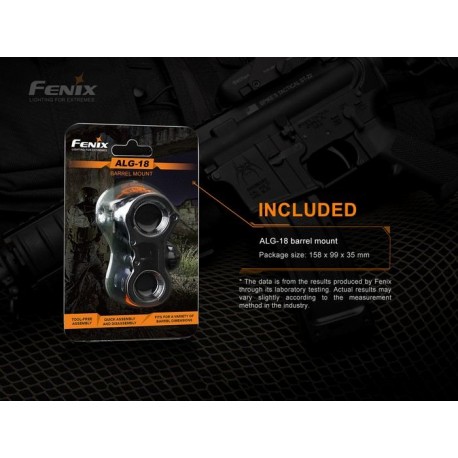 Fénix ALG-18 Soporte Sujeción Linterna a Arma
