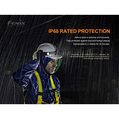 Linterna Led Fénix WF30RE Intrínsecamente segura con 280 lúmenes