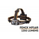 Frontal Fénix HP16R 1250 lúmenes con doble foco (inundación y distancia) y luz blanca y roja