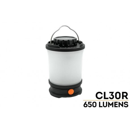 Luz Fénix CL30R 650 lúmenes (3 x 18650 x 6 cr123)